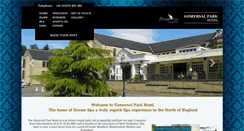 Desktop Screenshot of gomersalparkhotel.com